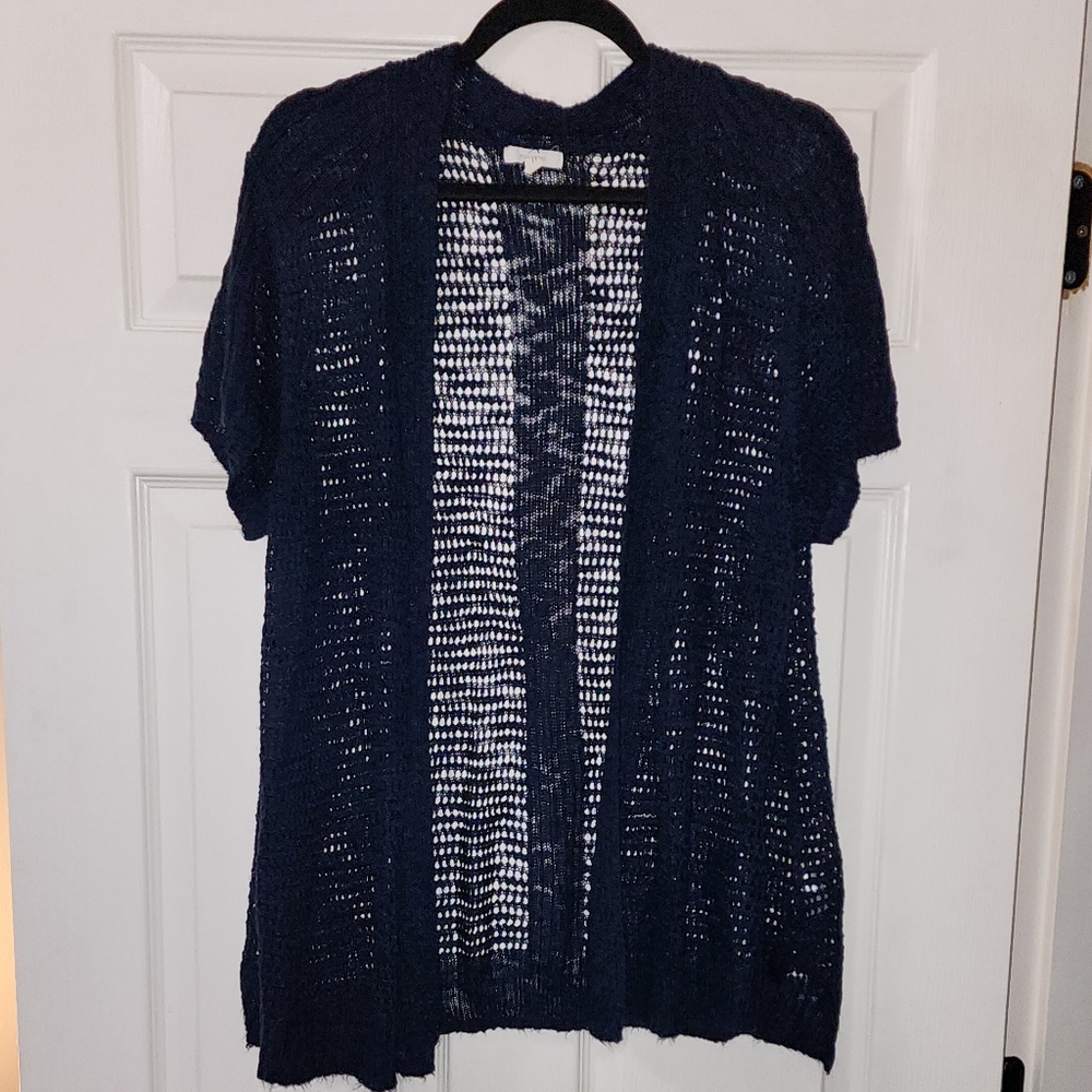 Maurices soft lightweight navy blue cardigan